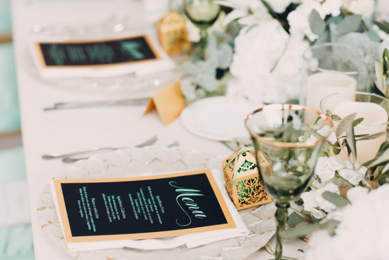 décoration de mariage table